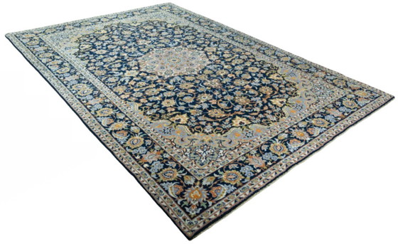 Image 1 of Tapis d'orient Isfahan liège noué à la main - 344 x 237 cm