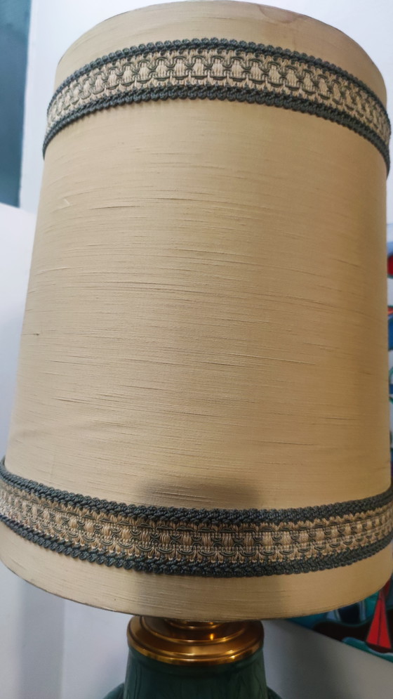 Image 1 of keramische tafellamp uit de jaren 1950