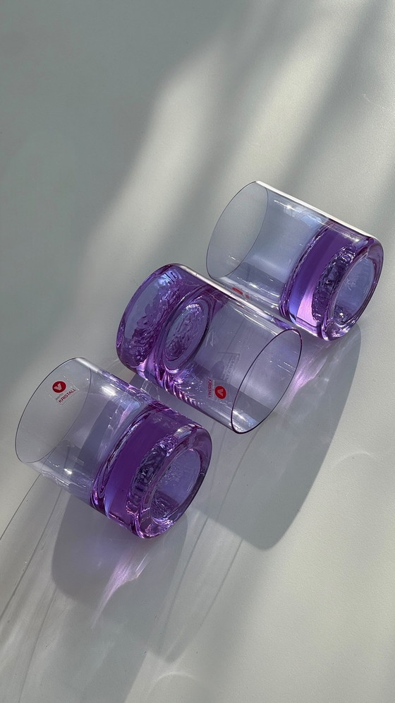 Image 1 of 6x Water/Whisky Glasses Cristalleria Vecris | Italy '70