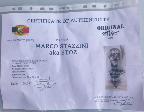 Image 1 of Juego de 3 Marco Stazzini 2026 + COA 