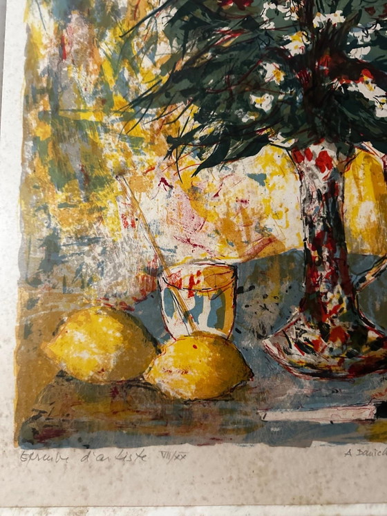Bertoldot Taubert (italienisch/französisch 1915–1974) – Stillleben Nr. 7/20 – 79 × 63 cm (photo 12 of 14)