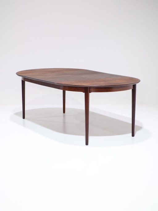 Mesa de comedor extensible Arne Vodder 204 palisandro