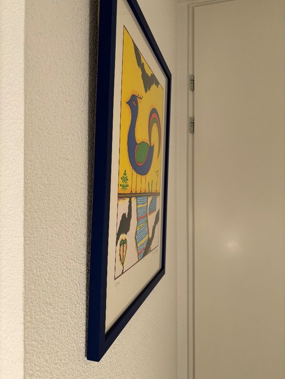 Image 1 of Serigrafía de Martin Bradley Blue Bird