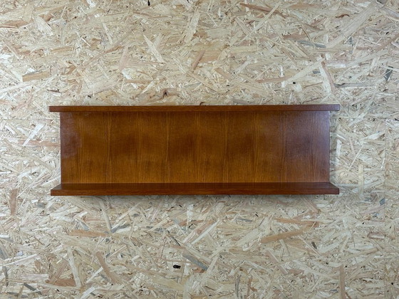Image 1 of 60s 70s Teak wandplank Teak wandplank Deens design Denemarken