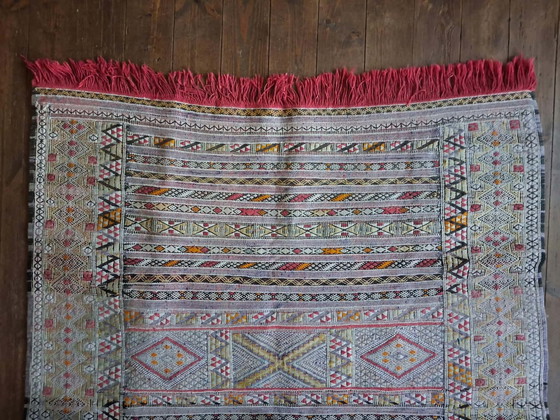 Kilim Berbero fatto a mano 180×125cm, Tappeti, Lana, Multicolore (foto 5 di 14)
