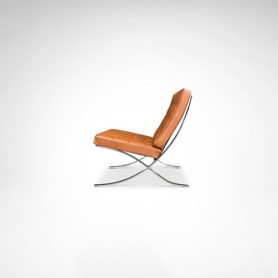 Barcelona Lounge Chair MR90 by Mies van der Rohe for Knoll – Armchairs, Leather (photo 5 of 10)