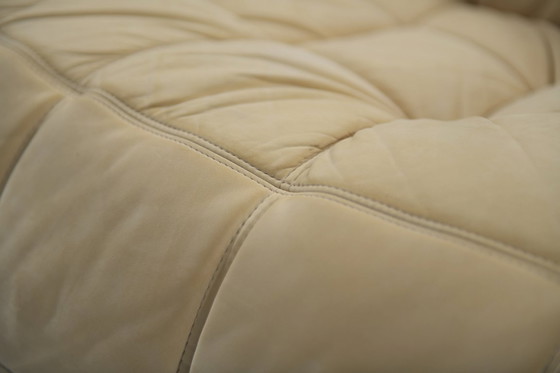 Image 1 of Stunning Kashima Sofa in original leather by Michel Ducaroy for Ligne Roset 1980