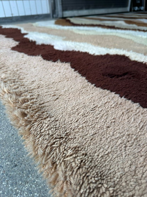 Image 1 of Tapis vintage des années 70, 4 x 3 mètres