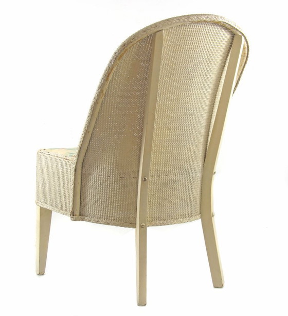 Image 1 of Sedia in stile Lloyd Loom Studio con cassetto