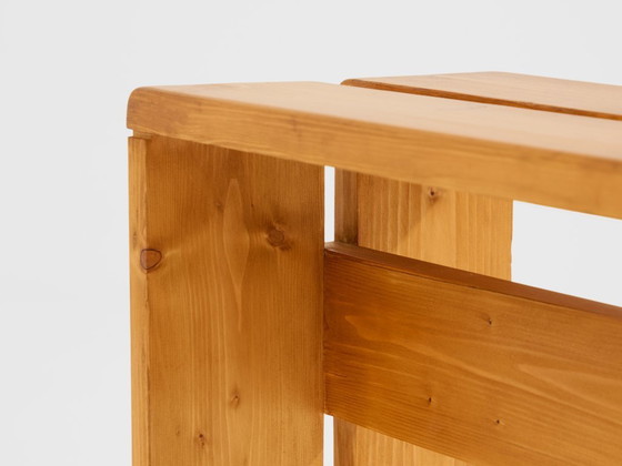Image 1 of Panche in pino di Charlotte Perriand Les Arcs, anni '70