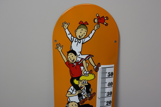 Image 1 of Termometro smaltato – Suske en Wiske – Edizione limitata 1999