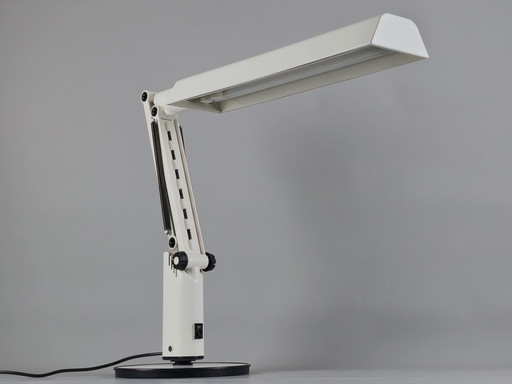 1970 Vintage FAGERHULTS BELYSNING Lucifer Desk Lamp By Tom Ahlström and Hans Ehrich of A&E Design.