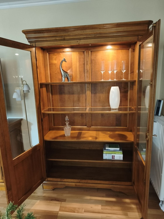 Selva Vitrine Louis Philippe, Verre, Métal, Marron (photo 11 sur 13)