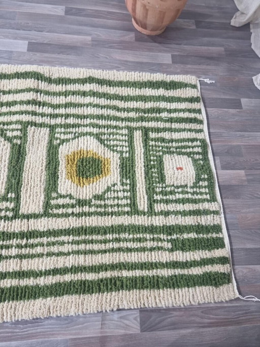 Tapis marocain artisanal en laine 300cmx150cm