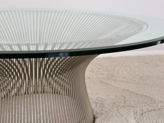 Wire Frame Coffee Table by Warren Platner for Knoll, 1960s – Glass, Metal (photo 11 of 11)