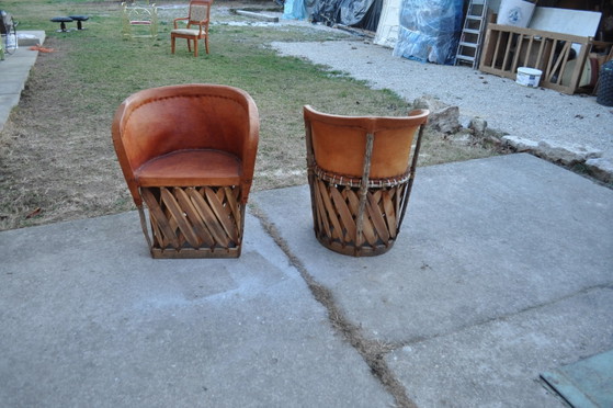 Mexican Dining Chair by Wim Rietveld, Set of 2 – Rietveld (Wim), Rustic (photo 8 of 8)