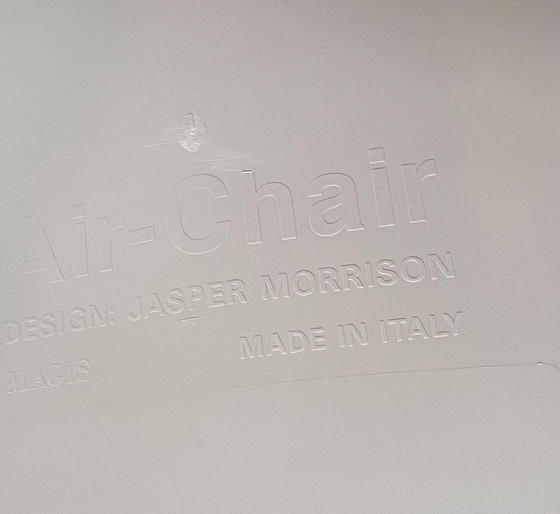 Image 1 of Ensemble de 6 chaises Magis Air de Jasper Morrison, après 2000