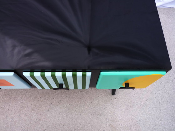 Image 1 of Vintage minicommode met 5 laden