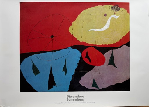 Joan Miró (1893–1983), Paysage, 1926, Museumsposter, 2007, Kunstposter
