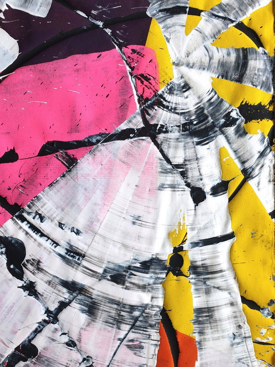 Jürgen Angeler - Die rosa Flamme - XXL – Gemälde & Zeichnungen, Canvas, Abstract (photo 18 of 35)