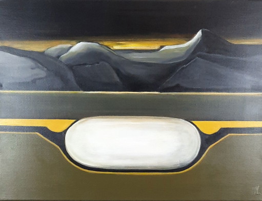 Iris Hartman, pintura con los pies en la tierra