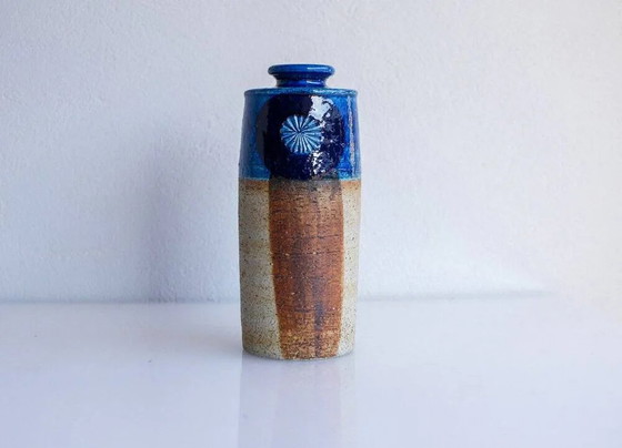 Image 1 of Mid-century modern studio art ceramic vase by Inger Persson for Rörstrand, 1970s