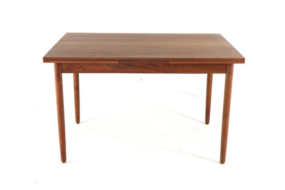 Rechthoekige Verlengbare Deense Eettafel 'Vejen' Vintage Gerestaureerd – Wood (photo 12 of 15)