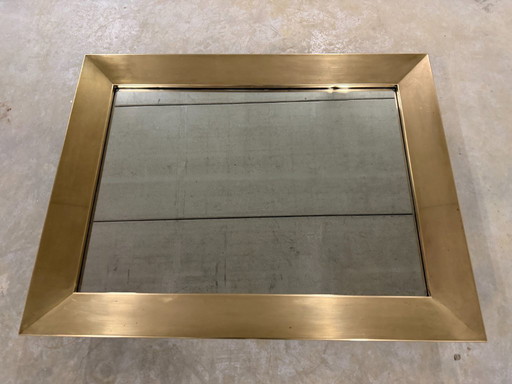 Bellissimo specchio vintage in ottone