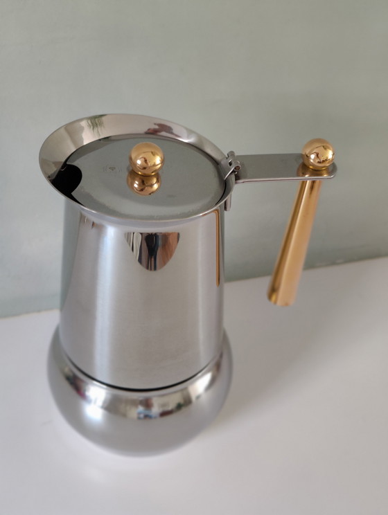 Image 1 of Vintage Postmoderne GB Kitty Oro Guido Bergna Pot Mocha