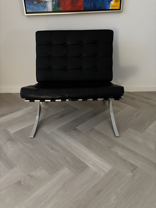 Fauteuil lounge Barcelone Mies van der Rohe 