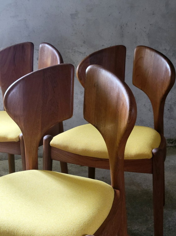 Set of 4 Schou Andersen Dining chairs in teak, Denmark 1960 – Wood, Vintage (photo 3 of 11)