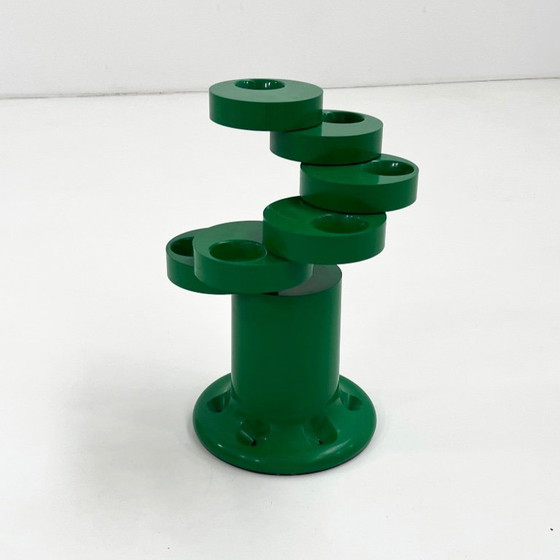 Green Pluvium Umbrella Stand by Giancarlo Piretti for Anonima Castelli, 1970s – Plastic (photo 7 of 9)