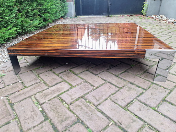 Image 1 of Table basse de design italien de Desalto en placage de palissandre