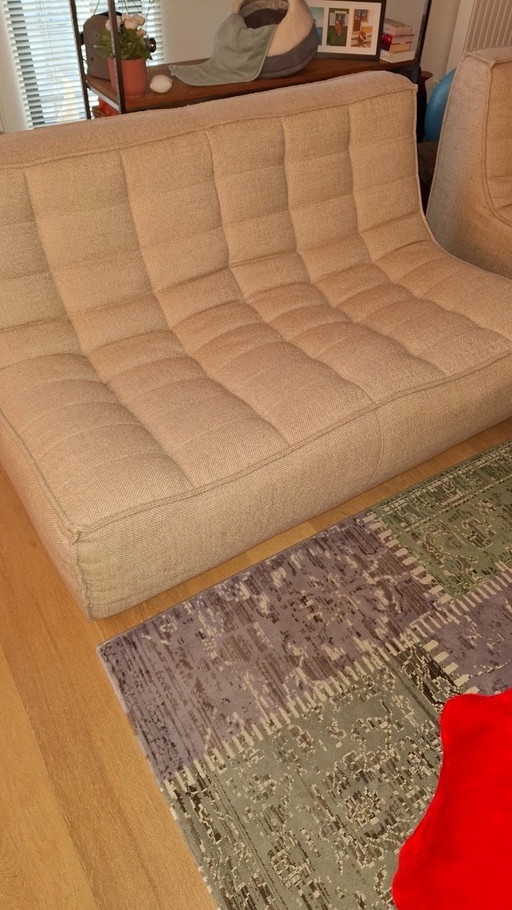 Pinzas étnicas N701 beige