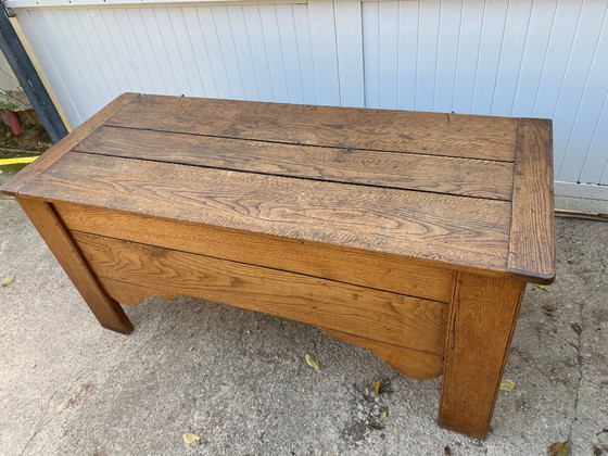 Image 1 of Alte Maie aus massiver Eiche 19. XIX.