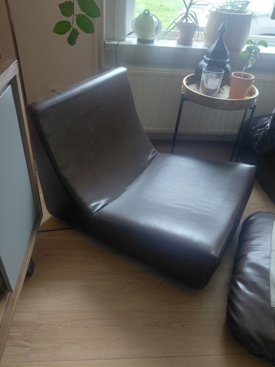 Vintage Design Loungefauteuils in Donkerbruin Pattin Tuigleer – Other (photo 8 of 8)