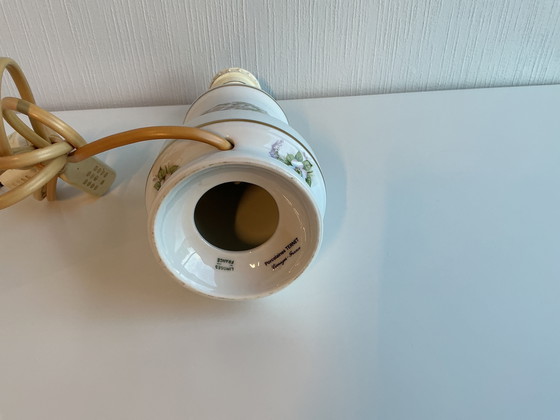 Image 1 of Vintage porcelain table lamp