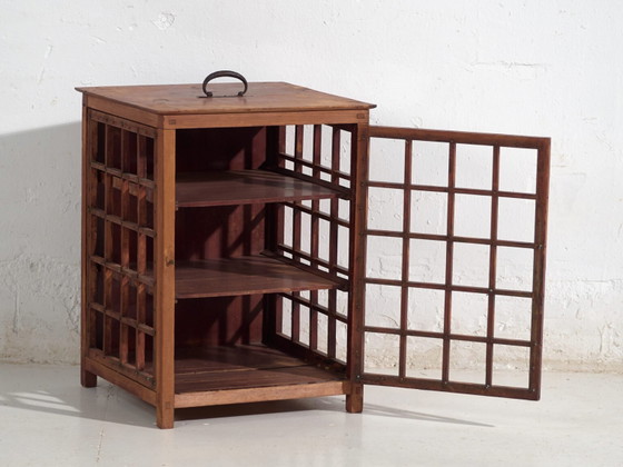 Small antique Japanese cabinet - Taisho to early Showa period - (c. ) – Display cabinets (photo 30 of 40)