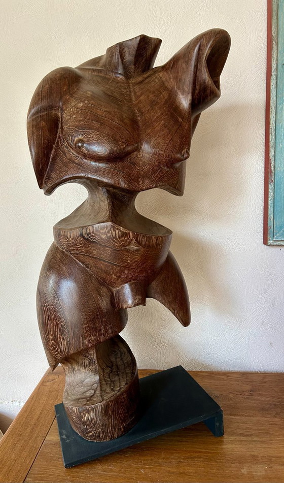 Hombre torso, Esculturas, Madera, Beige, Abstract (foto 16 de 18)