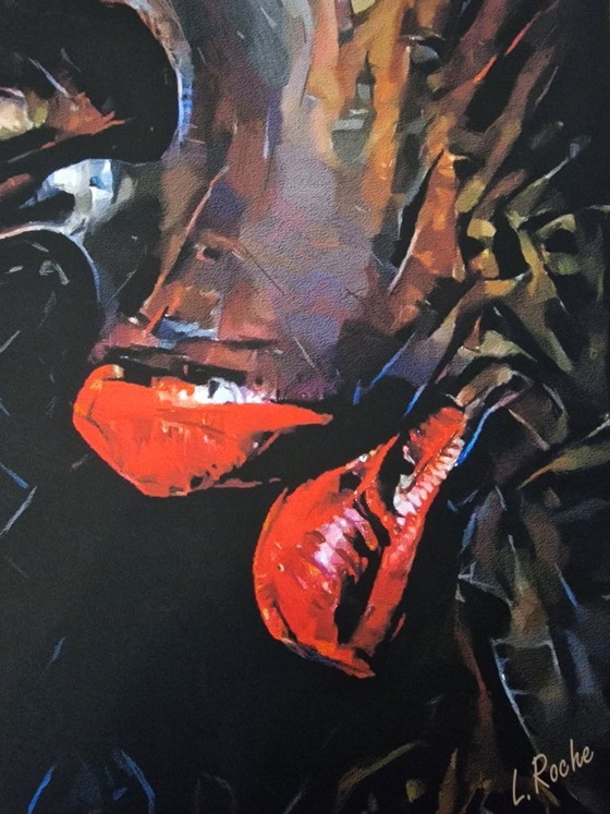 Léa ROCHE - Tanzania - Kunstenaarslitho – Litho's & Zeefdrukken, Paper (photo 9 of 16)