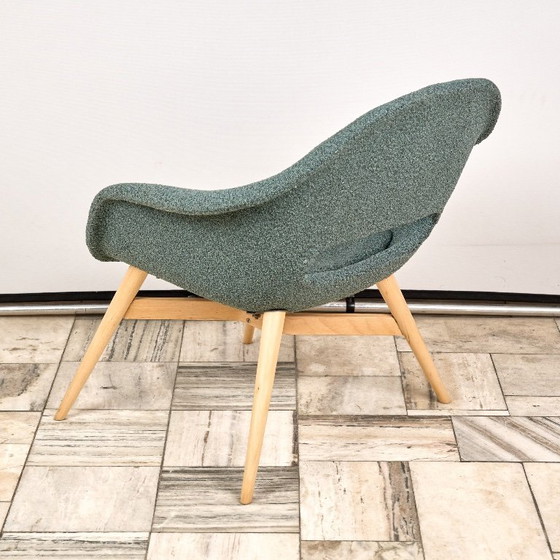 Image 1 of Vintage Shell Lounge Chair van Miroslav Navratil, jaren 60, Tsjechoslowakije