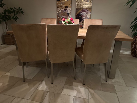 Image 1 of 6 sedie da pranzo di Bert Plantagie