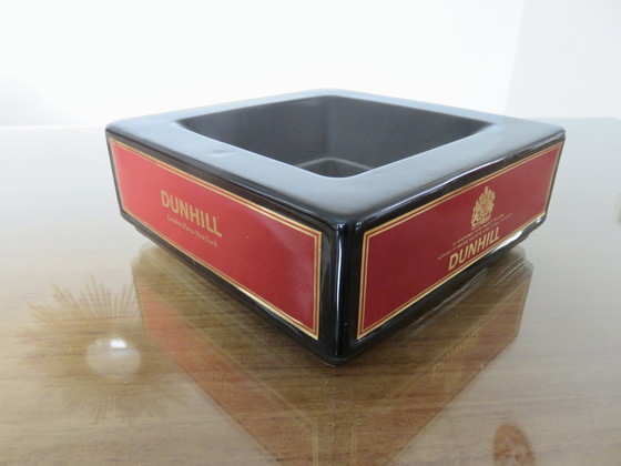 Image 1 of Dunhill, Grand Cendrier de Bar, en Céramique, 1980, Vintage Collector Ashtray