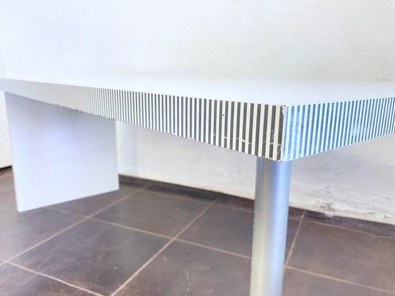 Image 1 of Grande scrivania in stile anni '80, modello Kroma, disegnata da Antonia Astori per Driade.