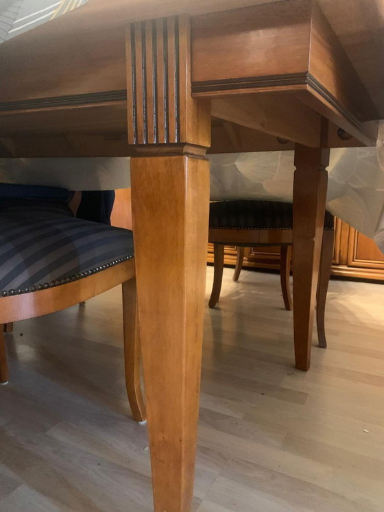 Image 1 of Table 240 x 85 and 6 chairs