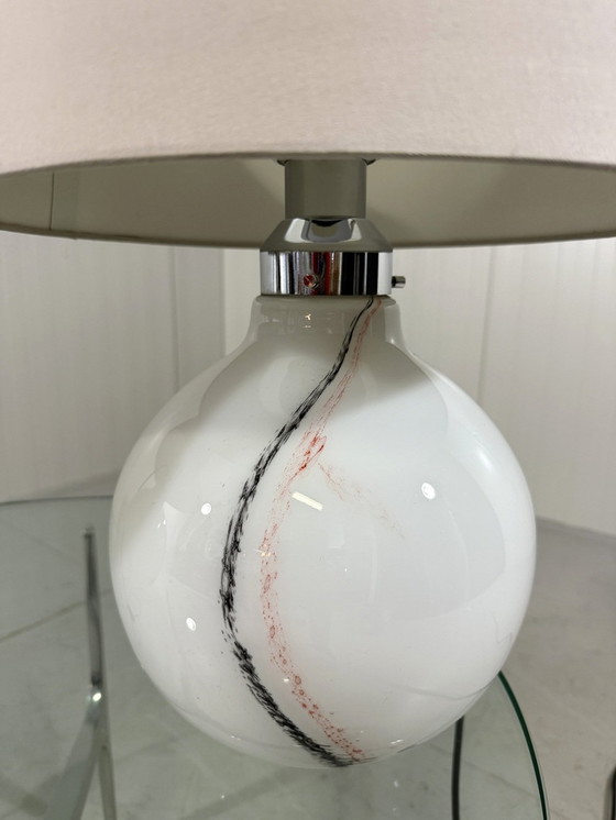 Image 1 of Peill & Putzler Large Glass Table Lamps 1970's