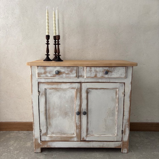 Image 1 of Piccolo buffet parigino con patina