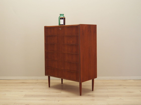 Image 1 of Cassettiera in teak, design danese, anni '70, produzione: Danimarca