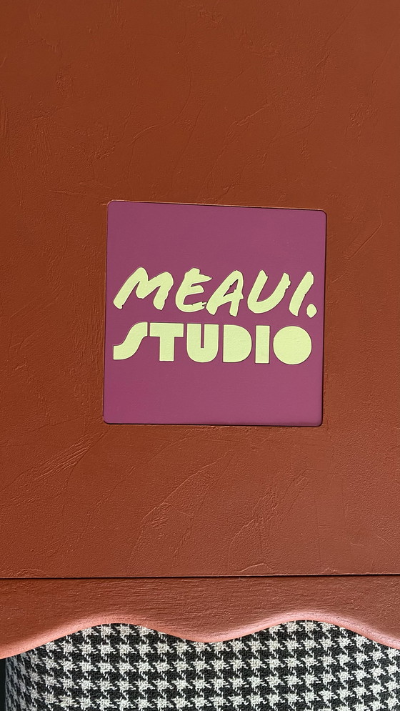 Image 1 of Oranje Wavy Spiegel MEAUI. STUDIO