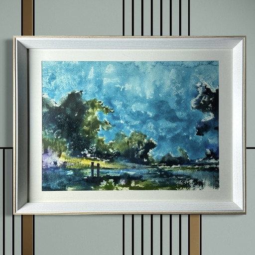 Eugène Eechaut (1928-2019) - «La Somme» 1977